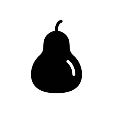 meyve vektörü düz simgesi