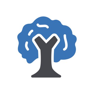 Doğa vektörü renk simgesi