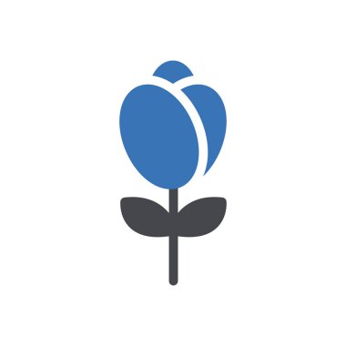 çiçek vektörü renk simgesi