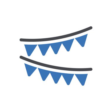 parti vektör renk simgesi