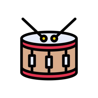 çubuk vektör renk çizgisi simgesi