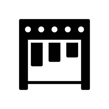 enstrüman vektör düz simgesi