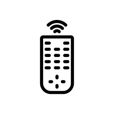 kablosuz vektör ince çizgi simgesi