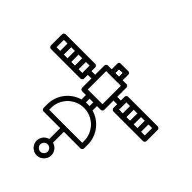 tabak vektörü ince çizgi simgesi