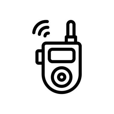 telefon vektörü ince çizgi simgesi