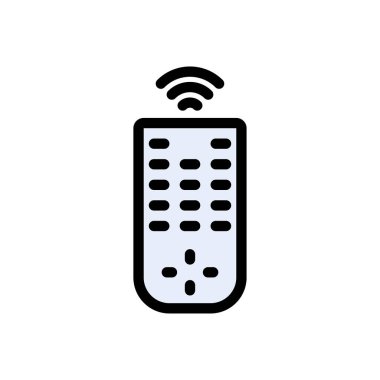 kablosuz vektör renk çizgisi simgesi