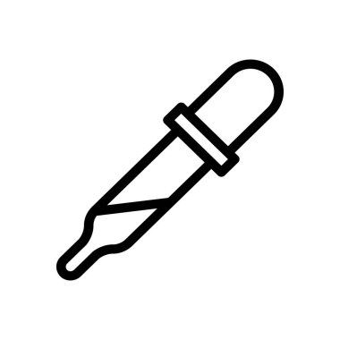 seçici vektör ince çizgi simgesi