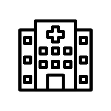 acil vektör ince çizgi simgesi