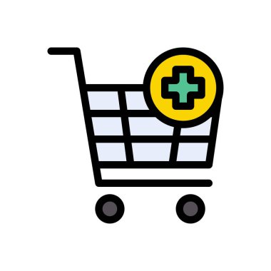 Tramvay vektör renk çizgisi simgesi