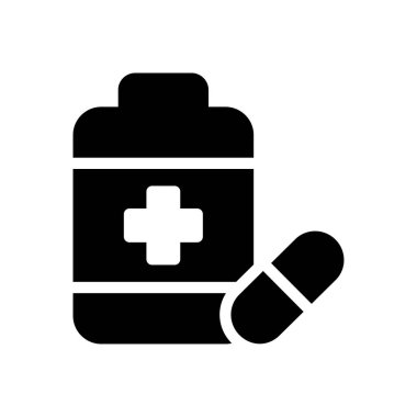 uyuşturucu vektörü düz simge