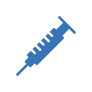 aşı vektörü kabartma renk simgesi