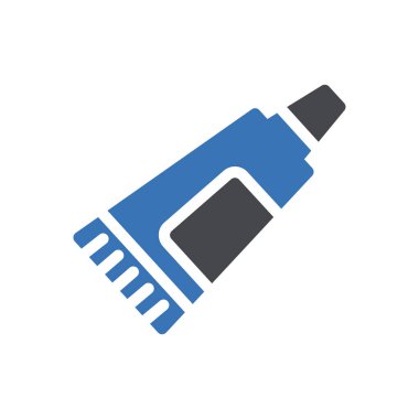 Diş vektörü renk simgesi