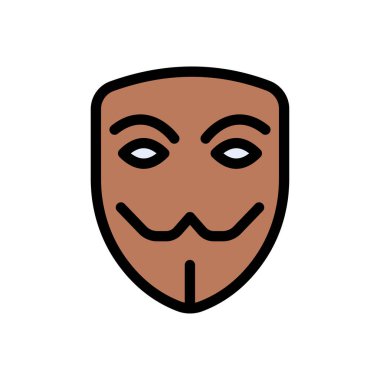 sihirli vektör renk çizgisi simgesi