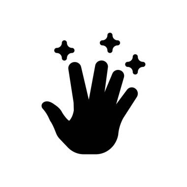 Sihirli vektör düz simgesi