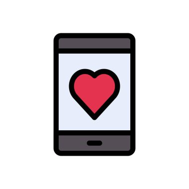 tarih vektör renk çizgisi simgesi