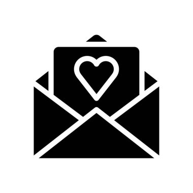 ileti vektörü düz simgesi