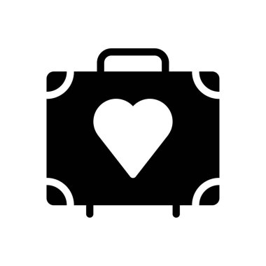 sevgi vektör düz simgesi