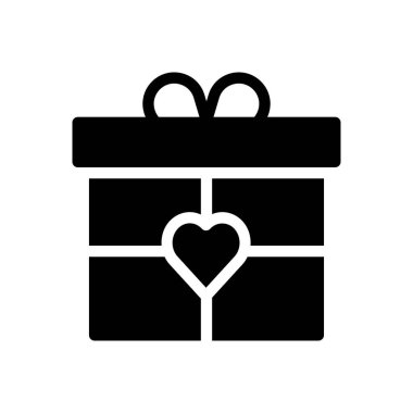 mevcut vektör glyph düz simgesi