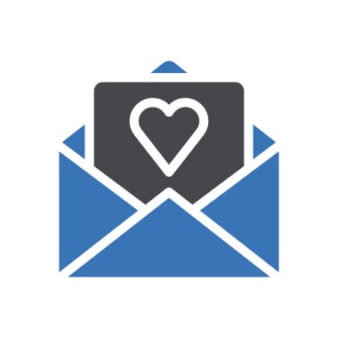 ileti vektör renk simgesi