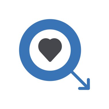 sevgi vektörü renk simgesi