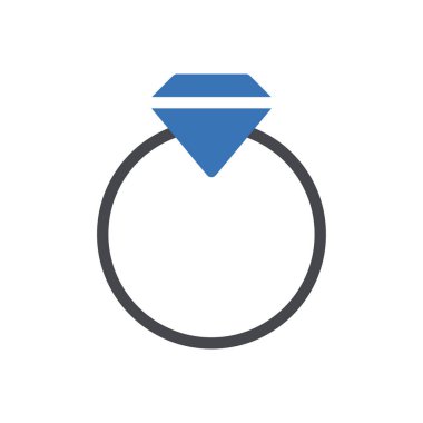 mücevher vektör renk simgesi