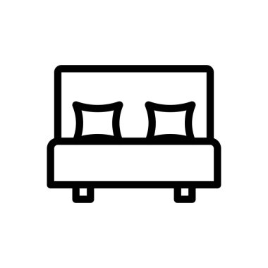 iç vektör ince çizgi simgesi