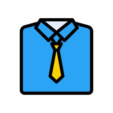 bağlama vektörü renk çizgisi simgesi