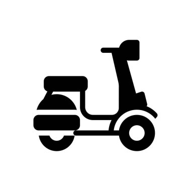 bisiklet vektörü sembolü düz simge