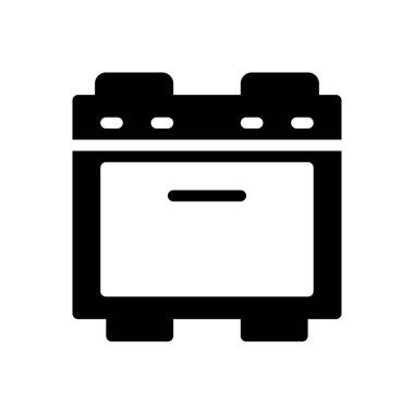 fırınlanmış vektör düz simgesi