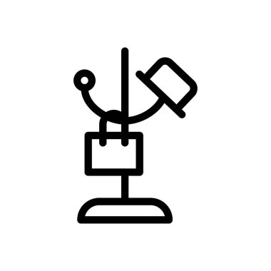 vektör ince çizgi simgesini koru