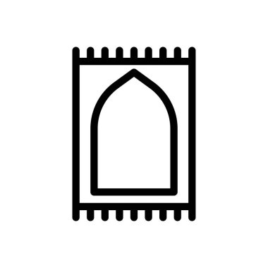 dua vektör ince çizgi simgesi