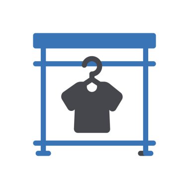 askı vektör renk simgesi