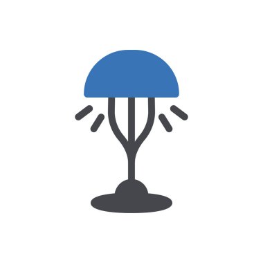 ampul vektörü renk simgesi