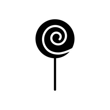 Şekerleme vektörü düz simgesi