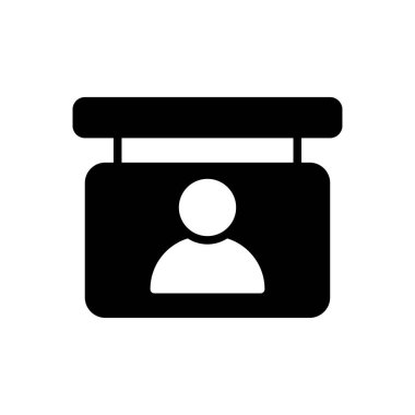 oda vektörü simgesi düz simgesi