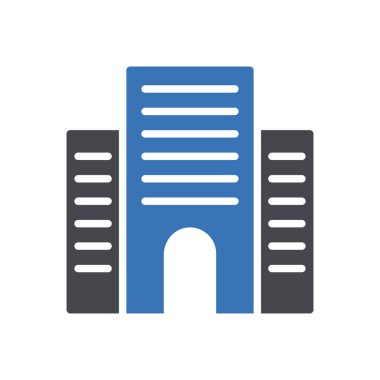 Otel vektör renk simgesi