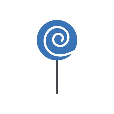 Şeker vektörü renk simgesi