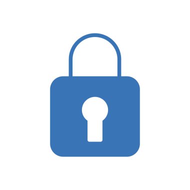 güvenlik vektörü renk simgesi