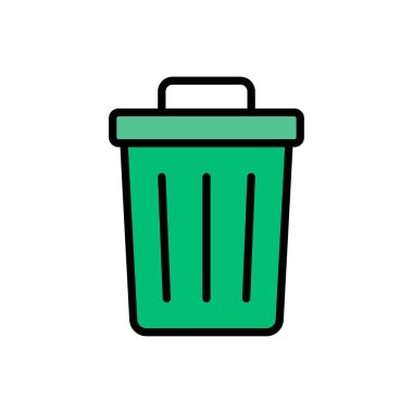 çamaşır vektörü renk çizgisi simgesi