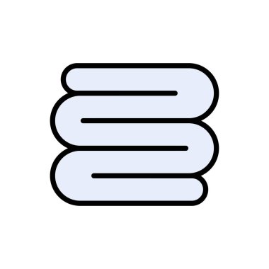 kule vektör renk çizgisi simgesi