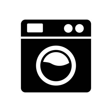 makine vektör düz simge