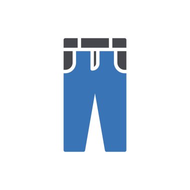 panant vektör renk simgesi