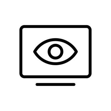 vektör ince çizgi simgesine bak