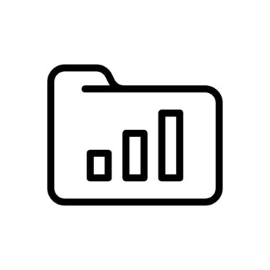 grafik vektörü ince çizgi simgesi