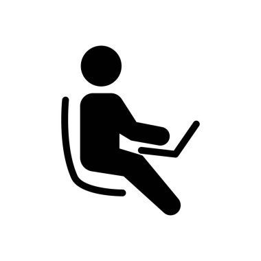 çevrimiçi vektör düz simgesi