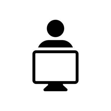 kullanıcı vektörü simgesi düz simgesi