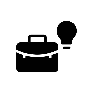 fikir vektör düz simgesi