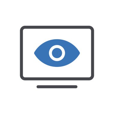 vektör kabartma renk simgesine bak