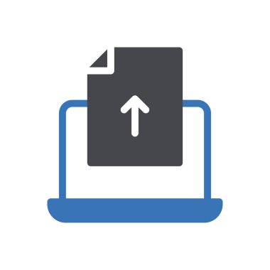 dosya vektör renk simgesi