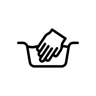 sabun vektörü düz simgesi